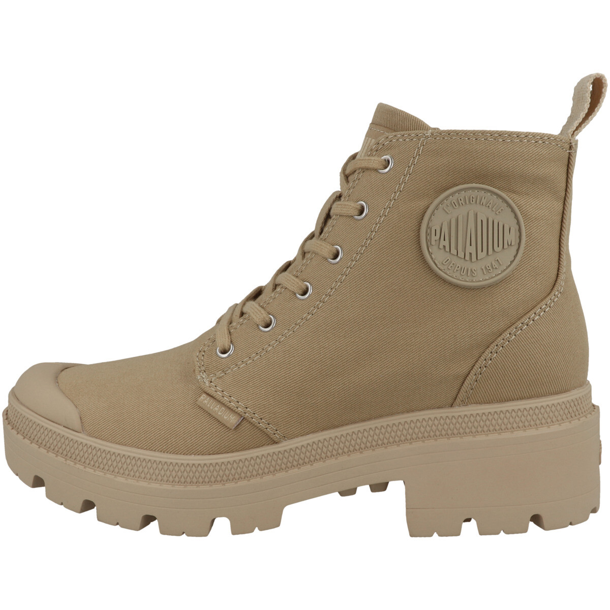 Ботинки Palladium Schnür Pallabase Twill, бежевый
