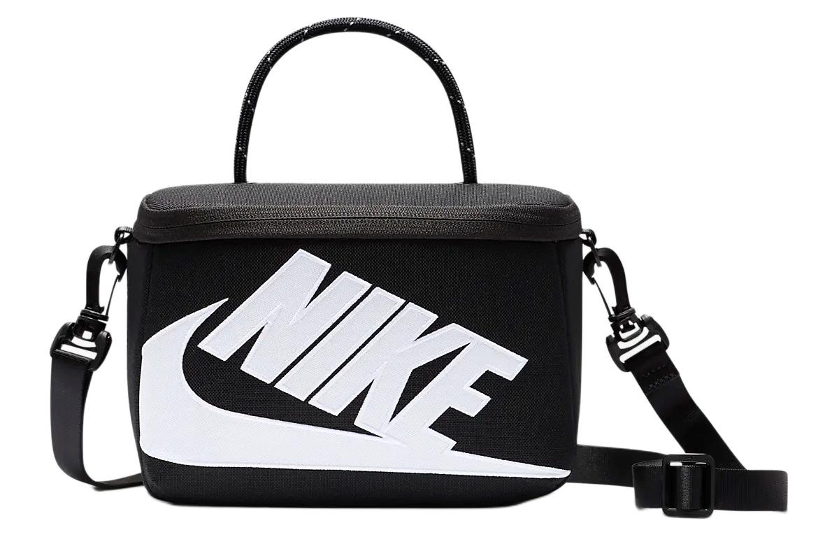 

Миниатюрная сумка-кошелек 3L через плечо Nike в черно-белом цвете