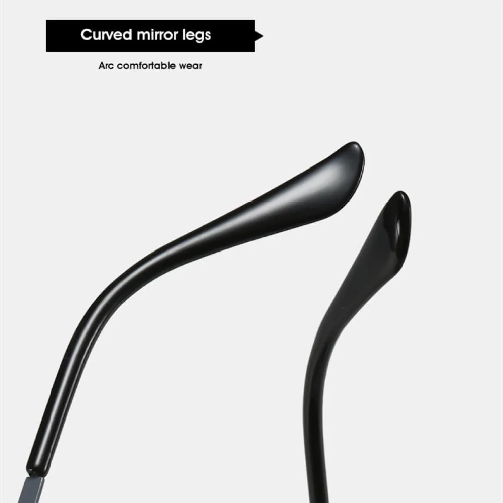 

Солнцезащитные очки квадратной формы 2027 года для женщин, винтажные безободковые очки с градиентными линзами, солнцезащитные очки для мужчин MTZJH, Gun Gradient Gray