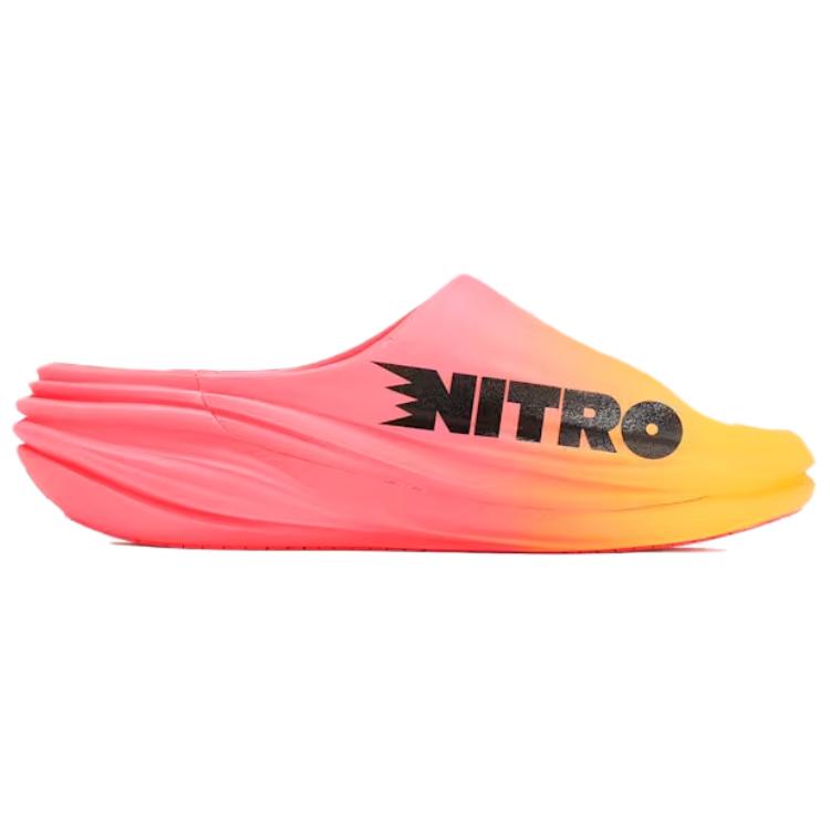 Скользящие тапочки Unwind NITRO с противоскользящей и устойчивой к истиранию подошвой унисекс красные черные PUMA — фото 2