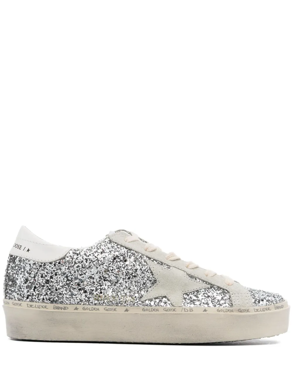 Кеды Hi-Star GOLDEN GOOSE, серебяный