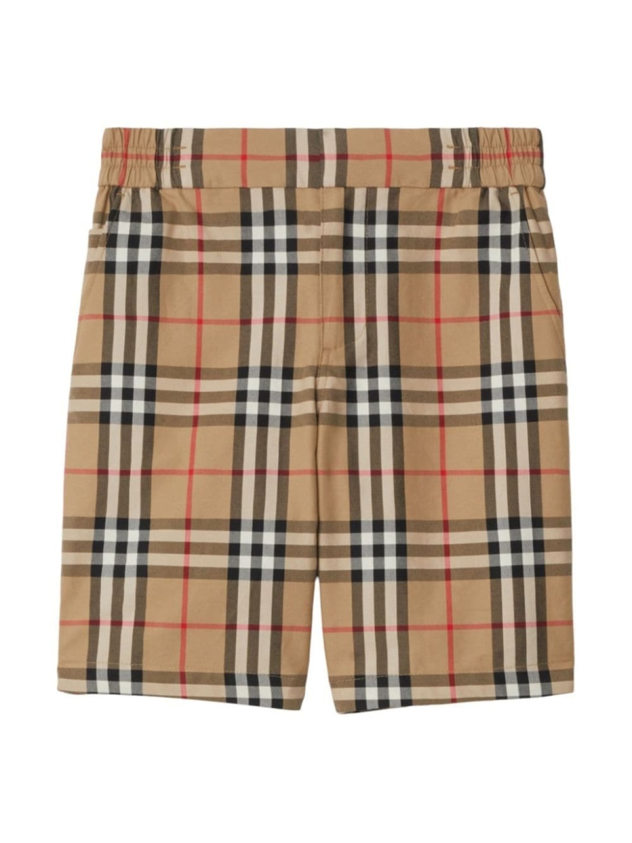 

Burberry Kids шорты в клетку Vintage Check, нейтральный цвет