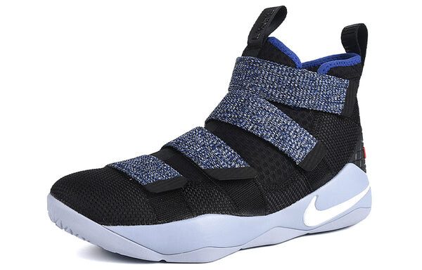 Кроссовки lebron soldier xi Nike, черный — фото 3