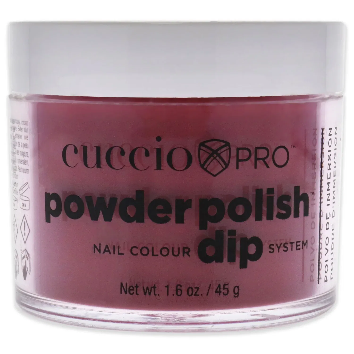Система для наращивания ногтей Pro Powder Polish Nail Colour Dip System - Red Eye In Shanghai от Cuccio Colour for Women - 1,6 унции (47 г) пудры для ногтей