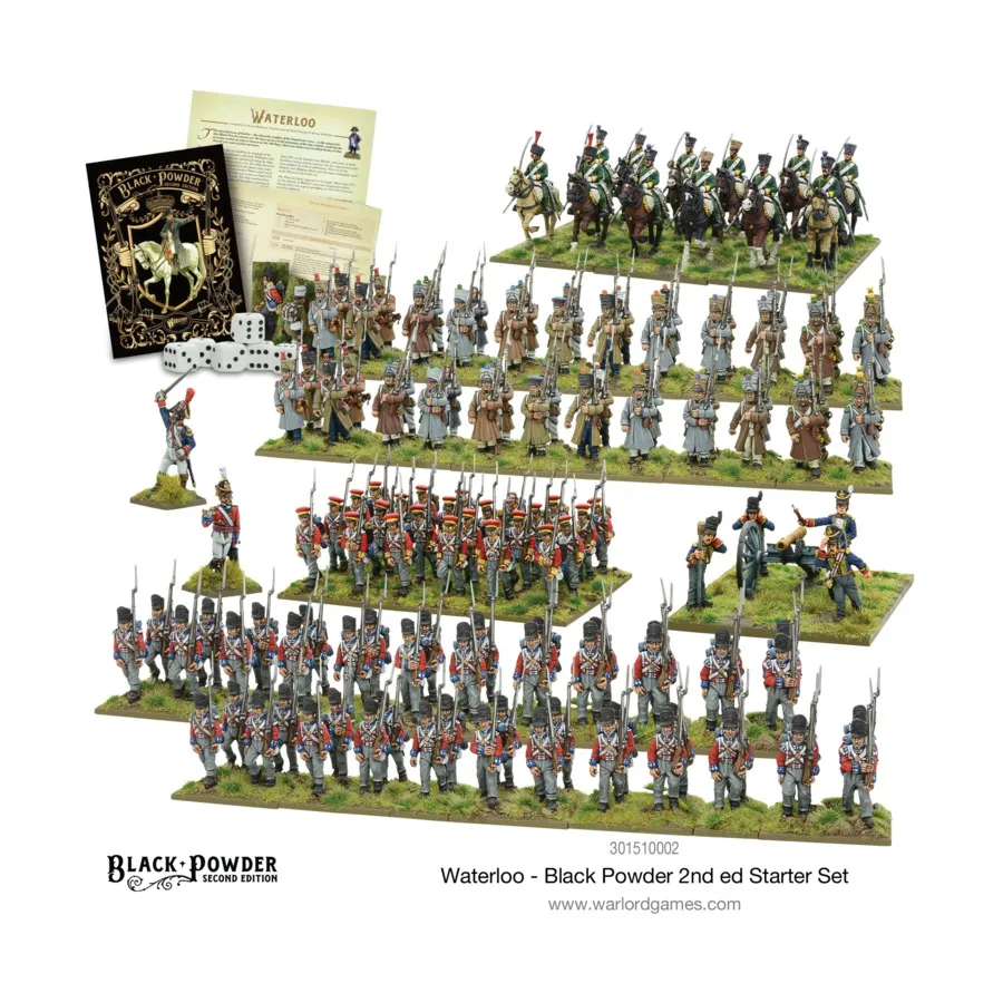 

Стартовый набор Ватерлоо (2-е издание), Black Powder - Napoleonic Wars 1789-1815 - Core & Assorted (28mm)