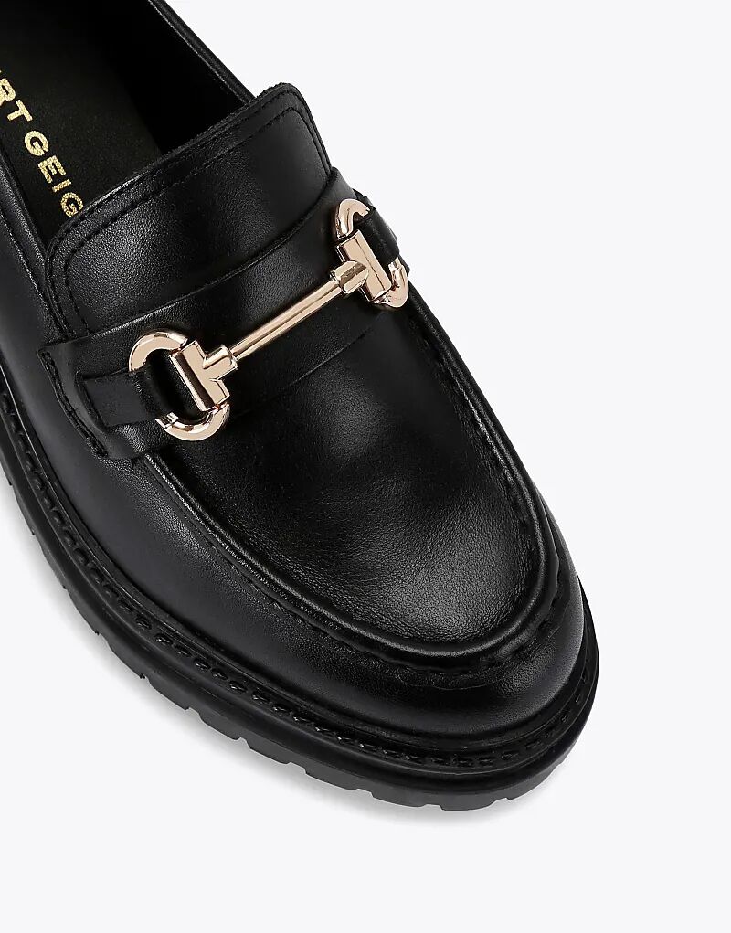 Туфли-лоферы KG Kurt Geiger Tasha2 из черной кожи — фото 3