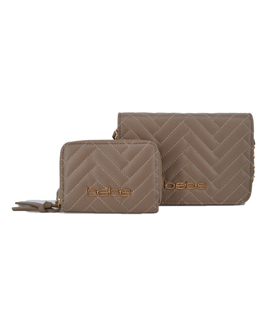 

Женская мини-сумка через плечо Sophia с кошельком Bebe, Taupe