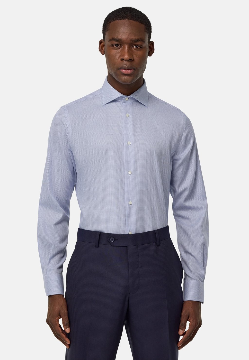 

Официальная рубашка ULTIMATE NON IRON REGULAR FIT Boggi Milano, синий