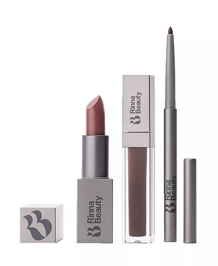 

Набор для губ Icon Birthday Suit Rinna Beauty, цвет Deep Wine