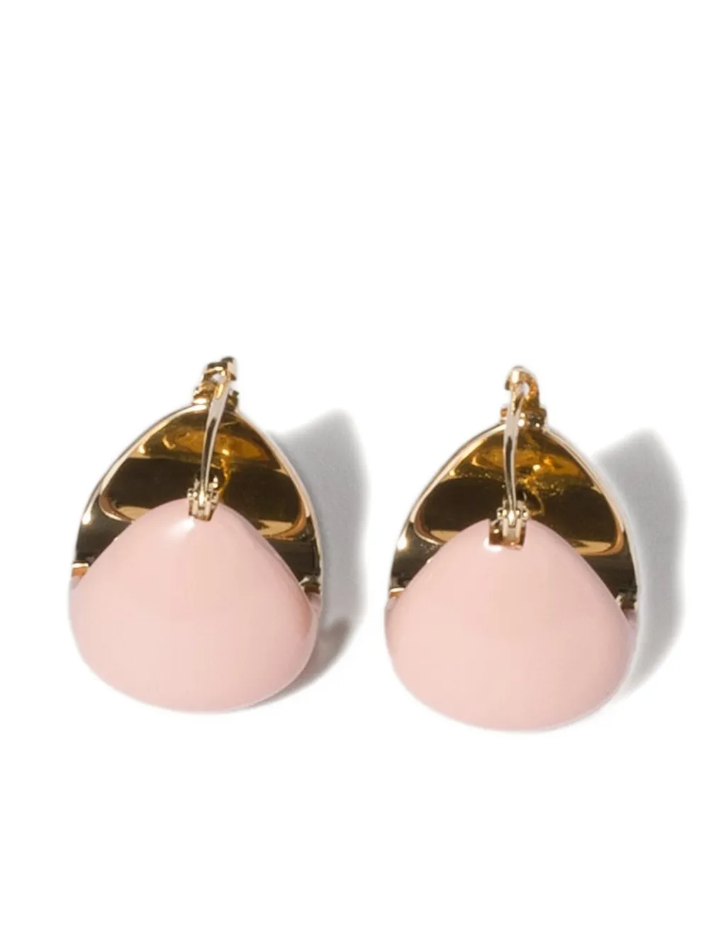 

Эмалированные серьги MIU MIU, золотой
