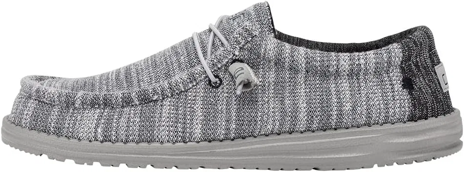 Мокасины мужские HEYDUDE Wally, Platinum Mix Fleece