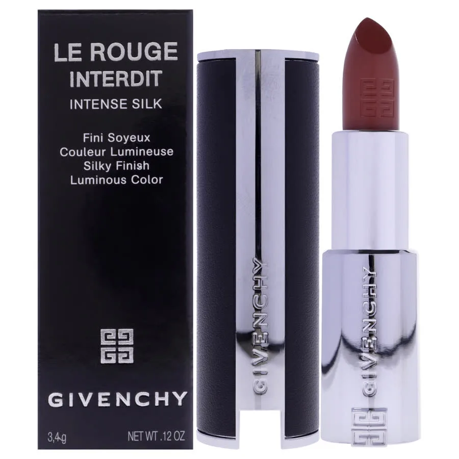 Женская губная помада Givenchy Le Rouge Interdit Intense Silk 0,12 унции 500 Brun Mocha Макияж 3274872443037, мокко