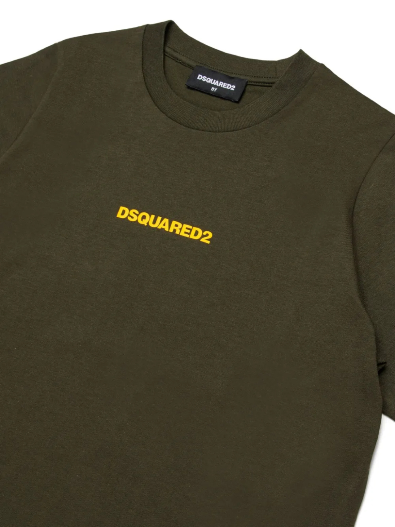 DSQUARED2 KIDS базовая футболка, зеленый — фото 3