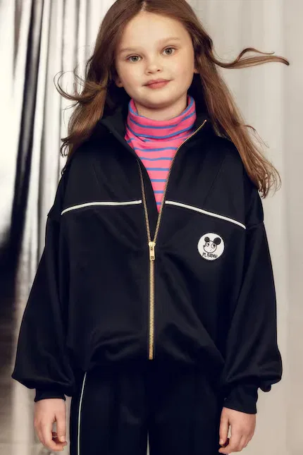 Куртка короткая Ritzratz Mini Rodini, черный
