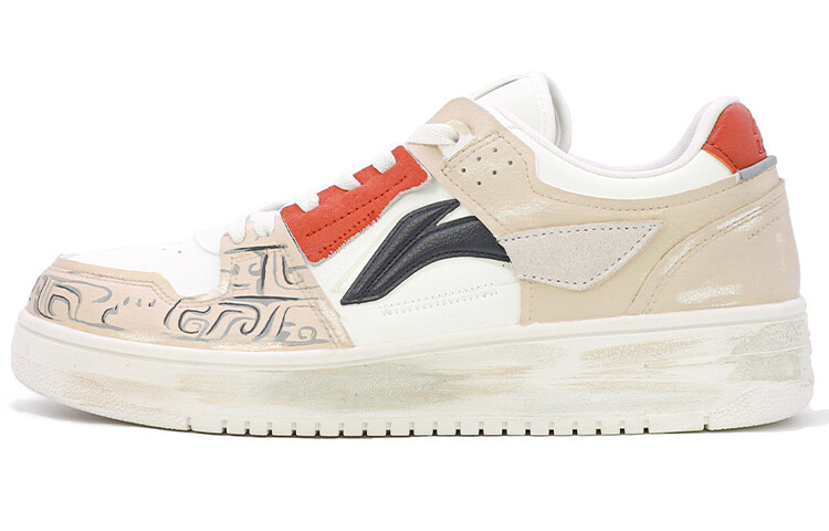 

Кроссовки для скейтбординга серии Tianji мужские с низким верхом, белые/красные/черные Lining, Черный, Кроссовки для скейтбординга серии Tianji мужские с низким верхом, белые/красные/черные Lining