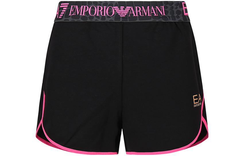 EMPORIO ARMANI Женские повседневные шорты EA7 черные — фото 3