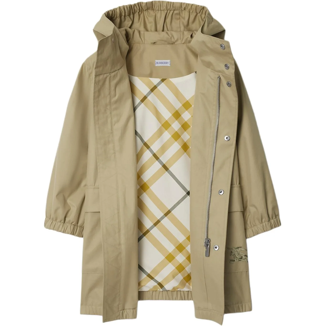 Burberry Пальто SS24 Orion бежевое детское — фото 3