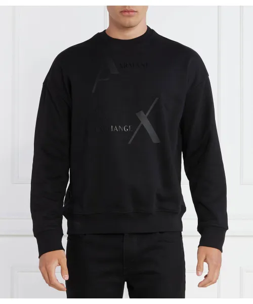 

Толстовка Regular fit Armani Exchange, черный