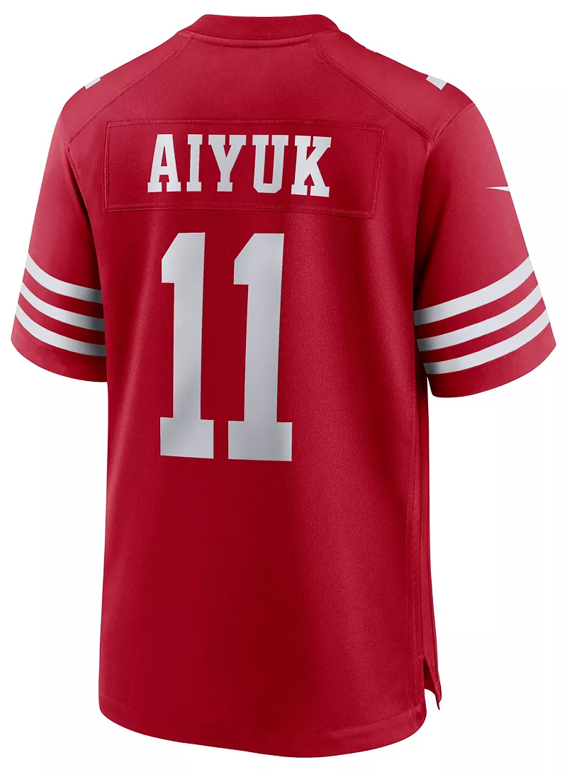 Мужская красная майка Nike Tampa Bay Buccaneers Brandon Aiyuk #11 — фото 2