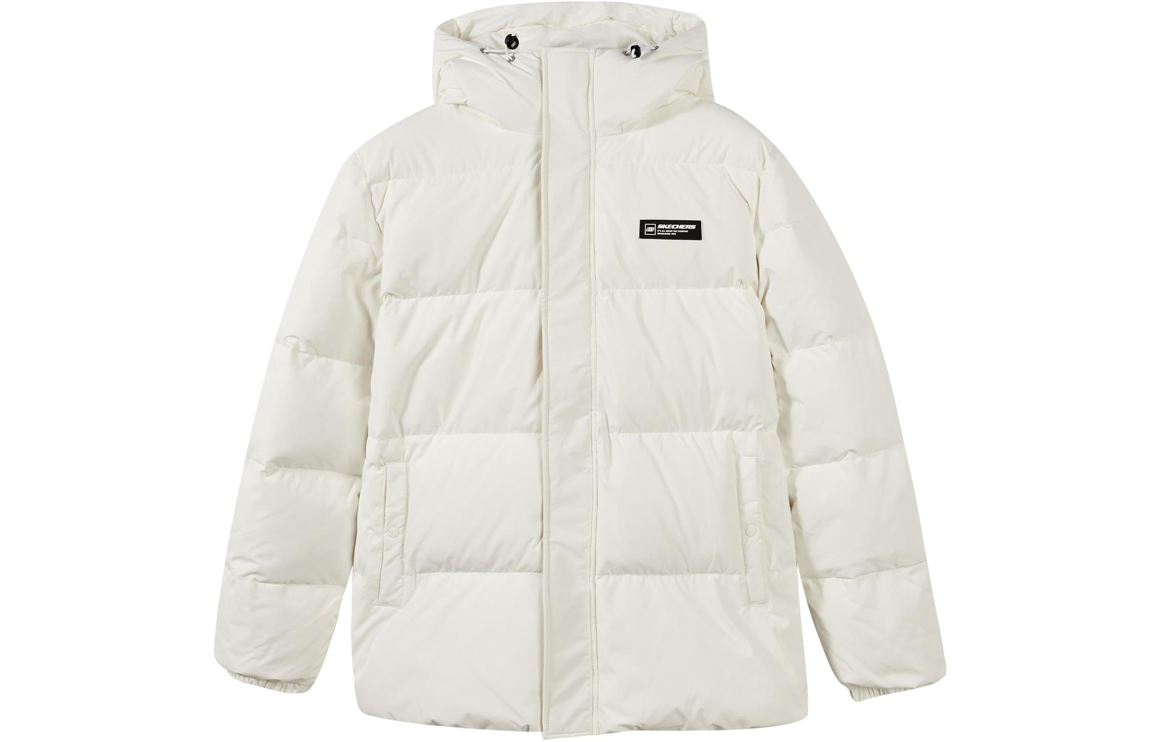 

Цветная пуховая куртка мужска Skechers, белый