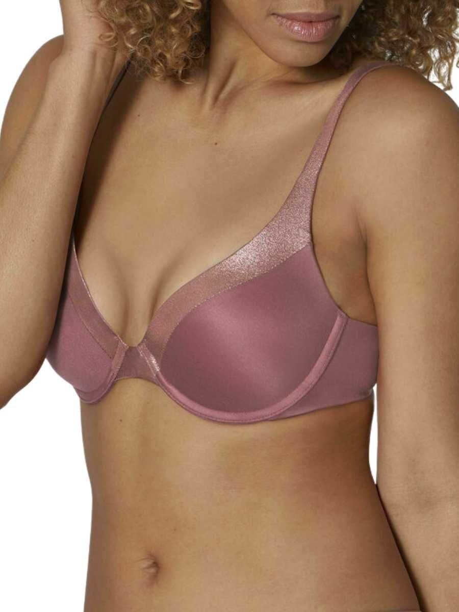 

Body Make-Up Мягкий бюстгальтер с половиной чашки Triumph, розовый