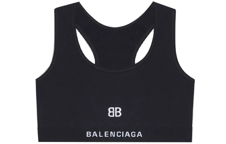 Balenciaga Спортивный бюстгальтер 'Black'