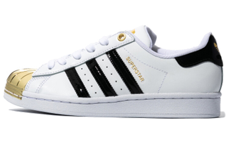 Кроссовки adidas originals Superstar White Gold Metallic Women's