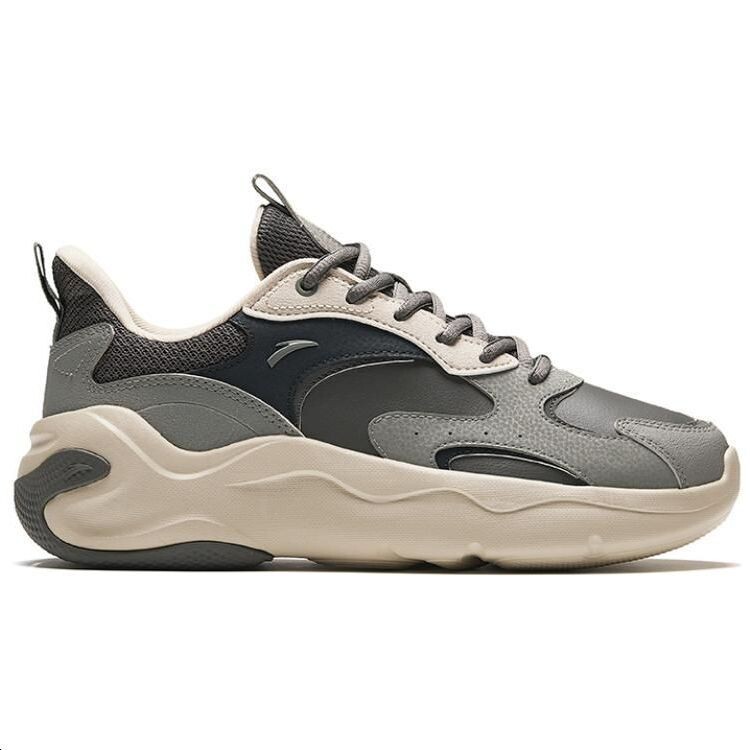 Кроссовки ANTA Chunky Sneakers Men Low-top Volcanic Ash/chalk, цвет Volcanic ash/chalk — фото 2