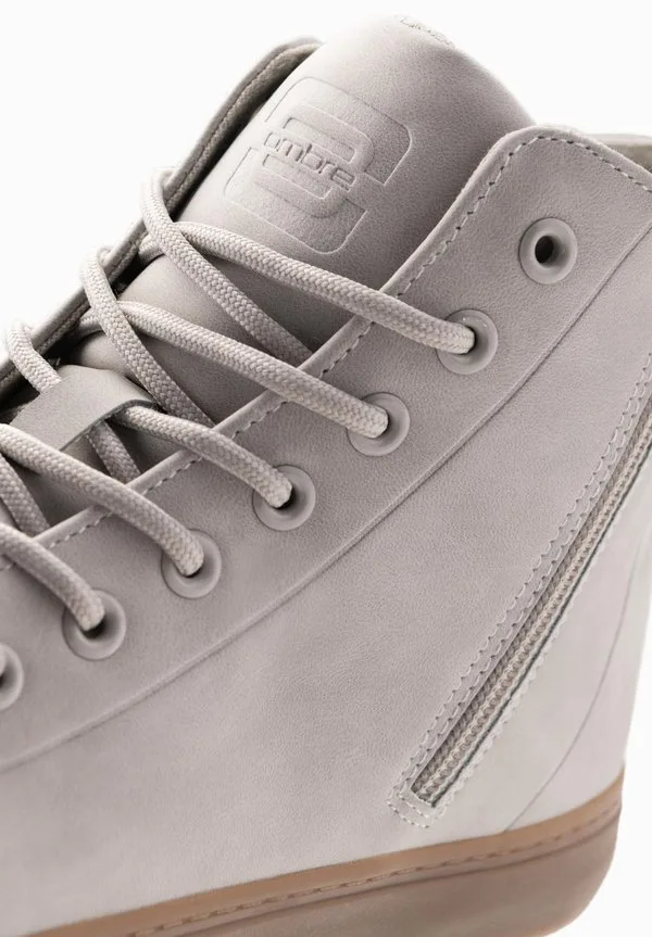 Высокие кроссовки foth Ombre, Light Grey — фото 3