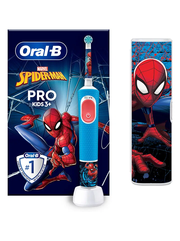 Электрическая зубная щетка для детей Oral-B Blau/Rot