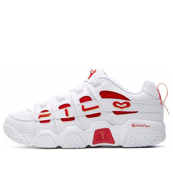 

Кроссовки barricade white/red Fila, белый