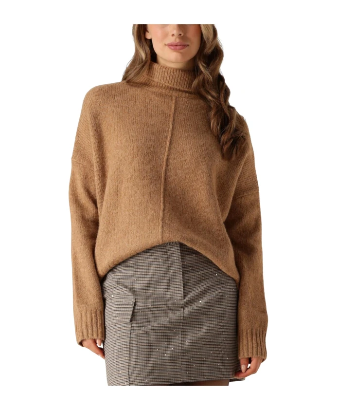 

Верблюжий вязаный свитер баллада Vanessa Bruno, коричневый