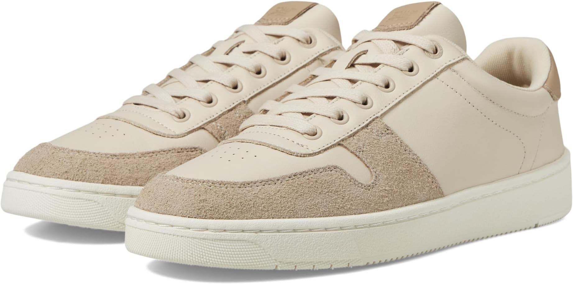 

Кроссовки TOMS TRVL LITE Court, цвет Beige Leather/Shaggy Suede