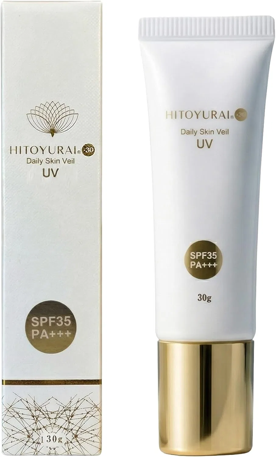 Солнцезащитный крем для лица с SPF 35 HITOYURAI 30 г
