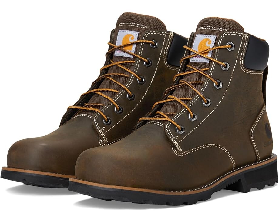 Ботинки Carhartt Frontier 6" Water Resistant Boot, цвет Mossy Brown