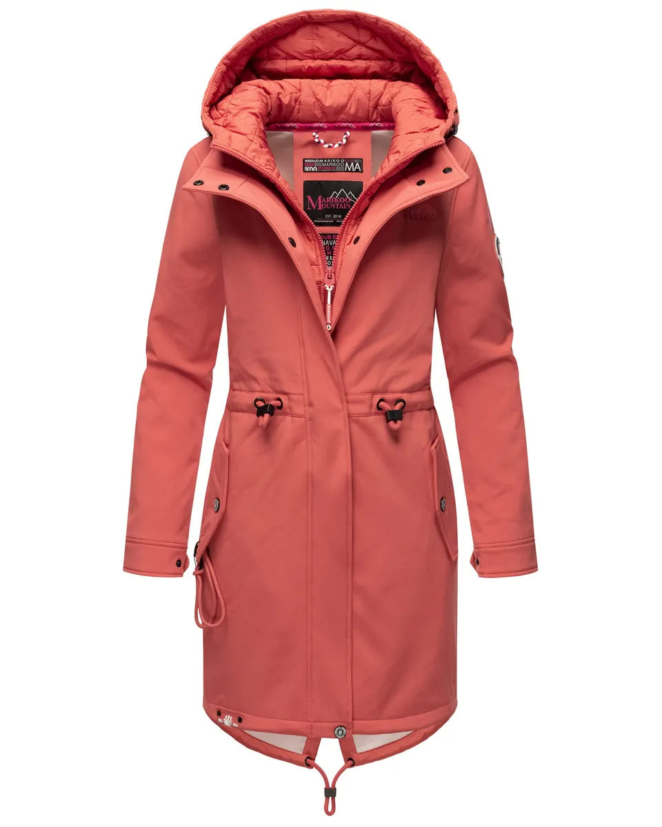 

Куртка Marikoo Softshell "Mountain Presanella" с двойным воротником, цвет Rouge