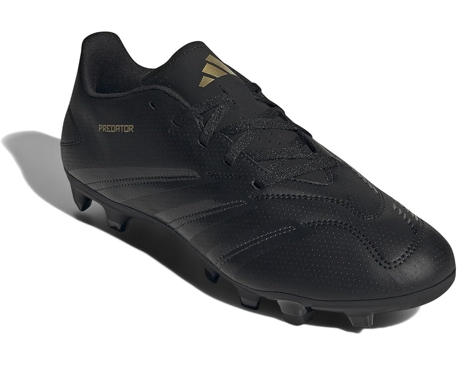 

Кроссовки adidas Predator Club Football Boots Flexible Ground, цвет Black/Carbon/Gold Metallic