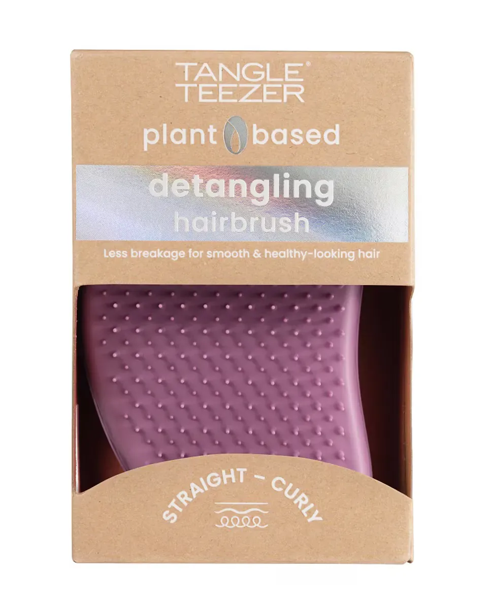 Расческа для распутывания узлов - Оригинал The Eco Brush - Землистый фиолетовый Tangle Teezer — фото 2