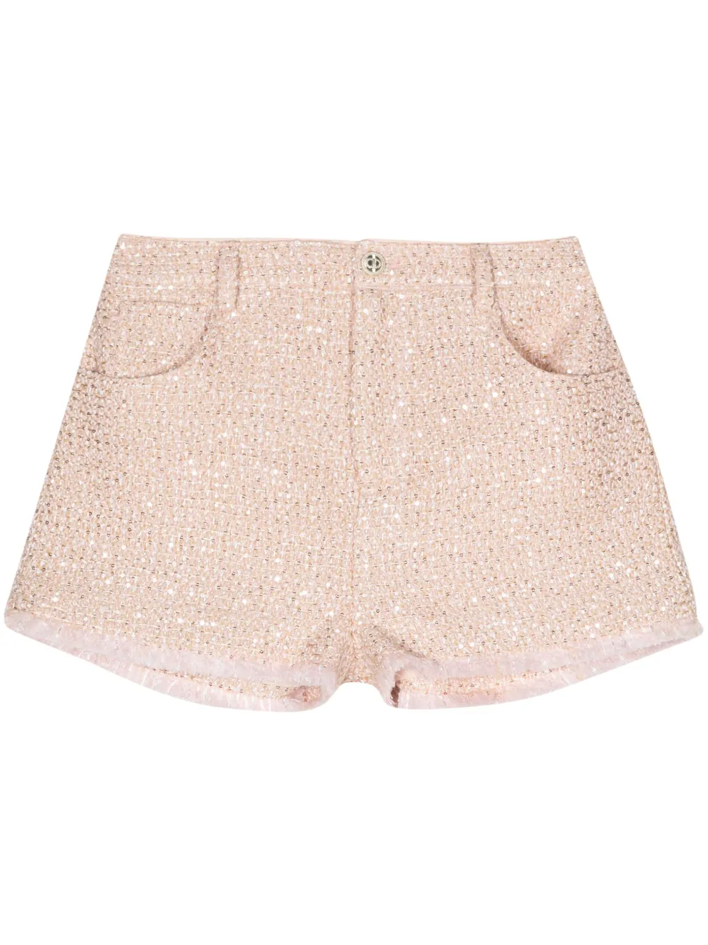 

Шорты с пайетками TWINSET, розовый
