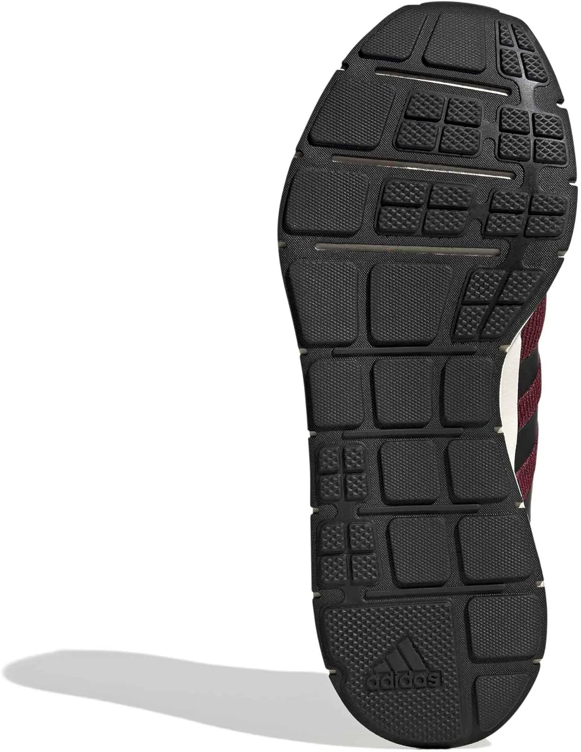 Мужские кроссовки для бега Adidas Swift Run 1.0, бордовый/черный/белый — фото 4