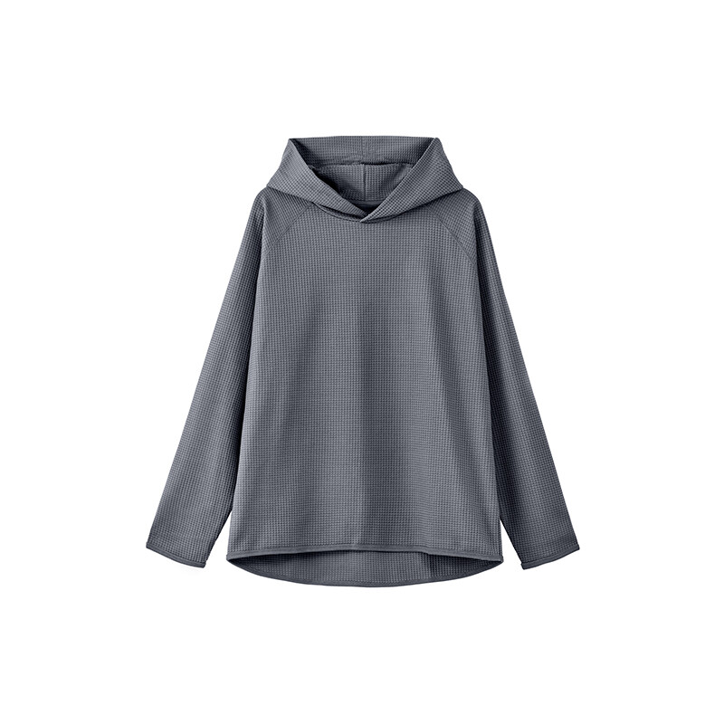 

Толстовка мужская Muji с капюшоном, серый