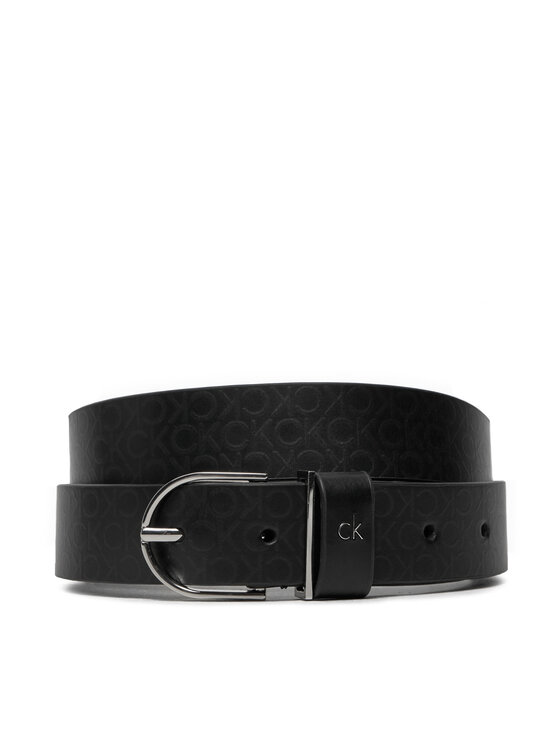 

Женский ремень Ck Metal Loop Rnd Bckle 3.0_Mono K60K612860 Calvin Klein, черный
