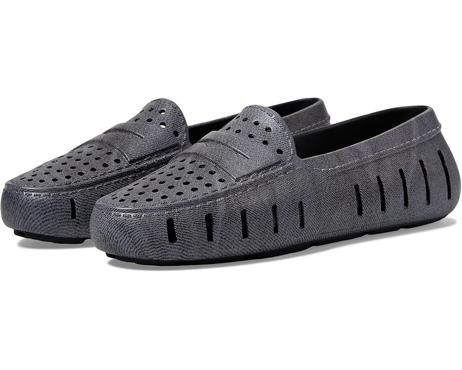 

Лоферы Floafers Posh Driver Print, цвет Black Denim