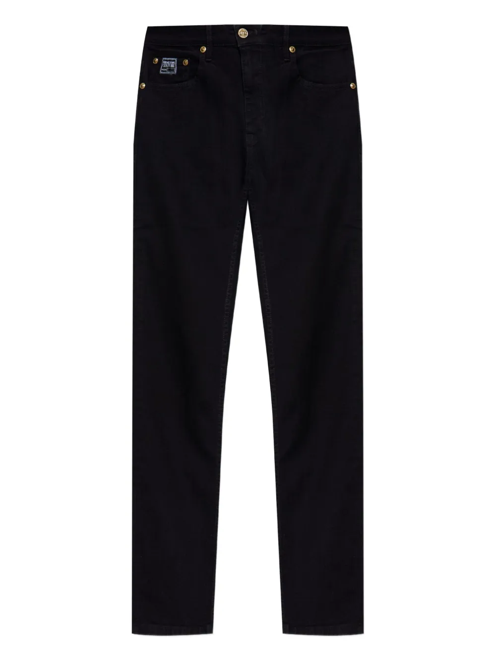 

Джинсы с пятью карманами Versace Jeans Couture, черный