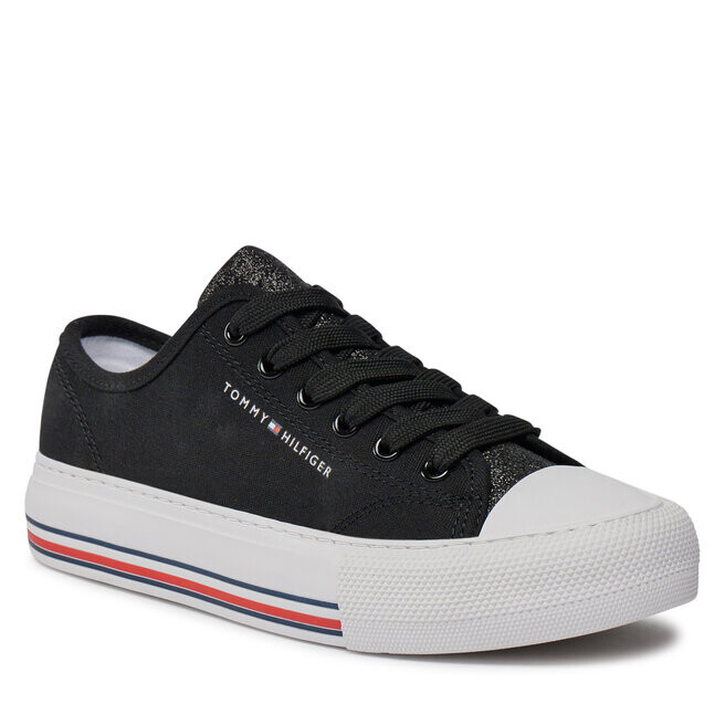 

Кроссовки Tommy Hilfiger LowCut Lace-Up, черный