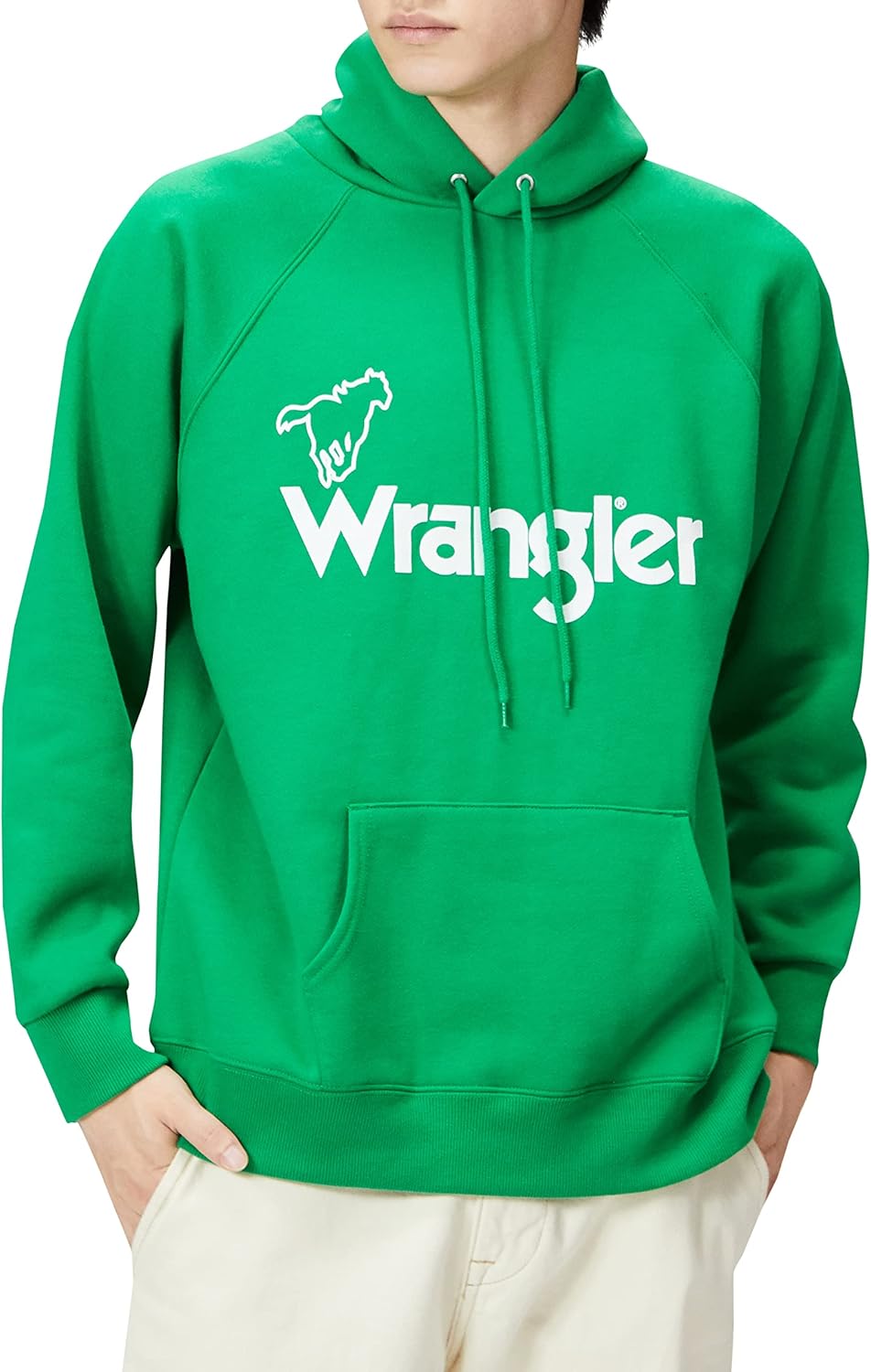 

Мужская толстовка Wrangler с официальным логотипом, зеленый