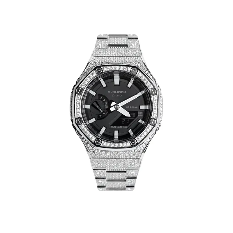 

Мужские часы CASIO Liquid Crystal/Analog Dual Display Series черные