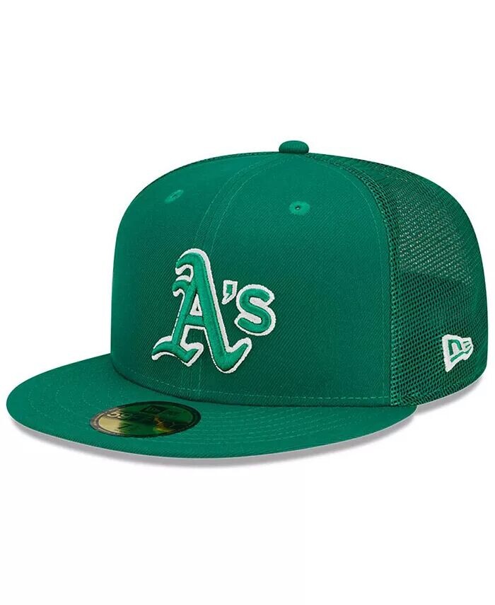 

Мужская зеленая кепка Oakland Athletics 2022 ко Дню Святого Патрика 59FIFTY New Era