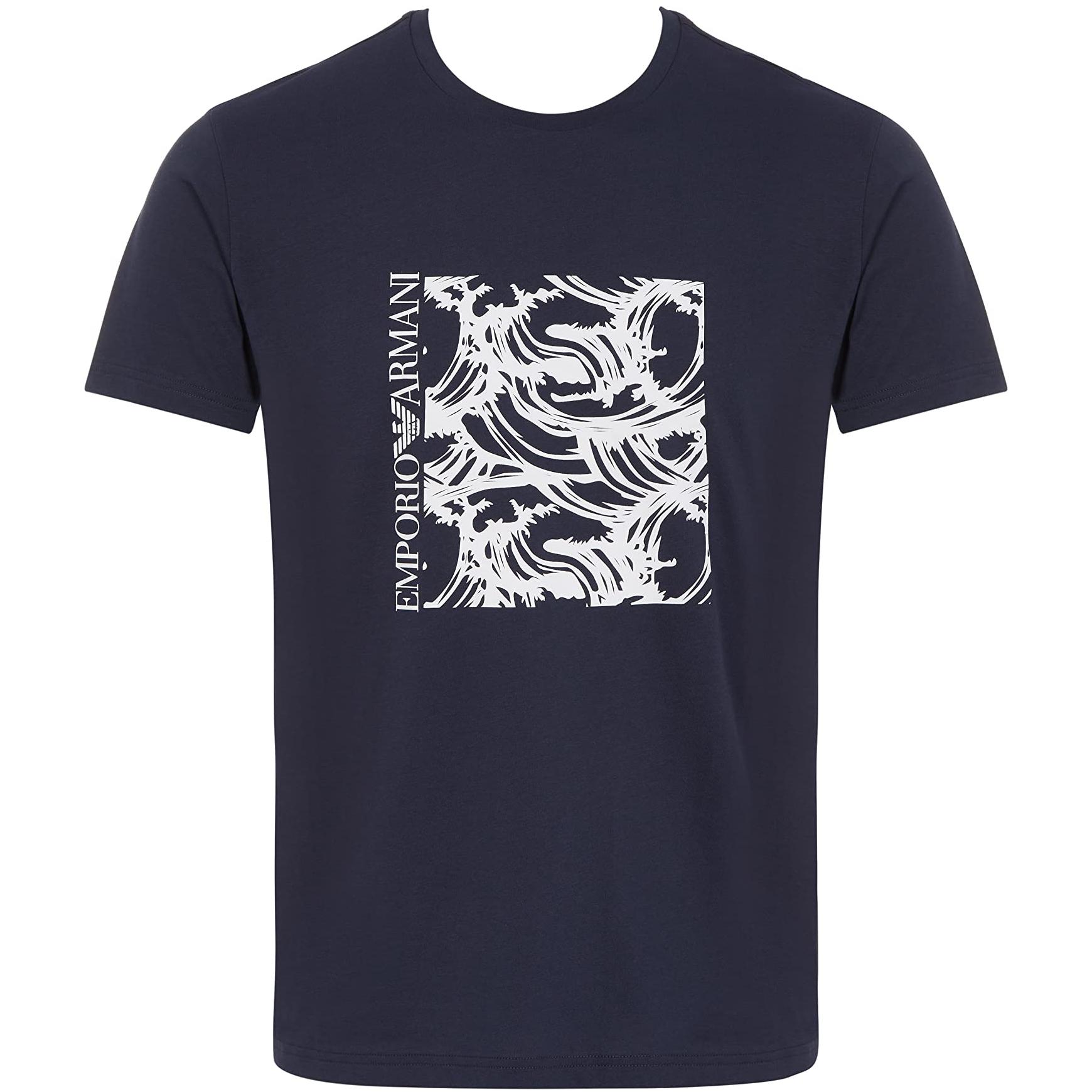 

Футболка SS24 мужская EMPORIO ARMANI, синий