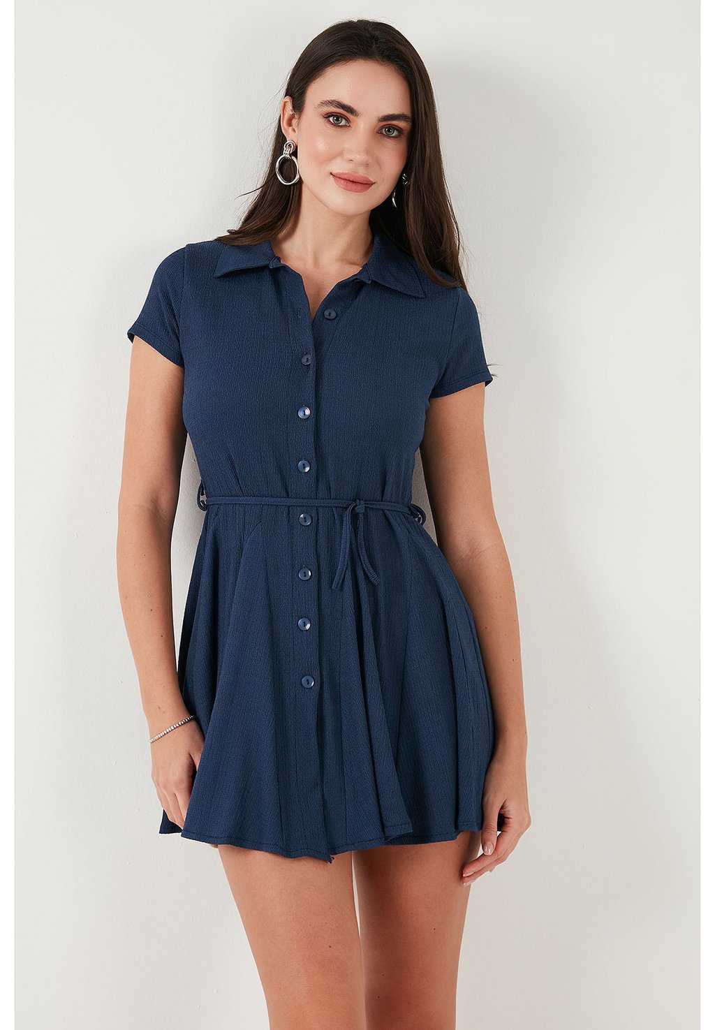 

Платье-рубашка REGULAR FIT LELA, темно-синий